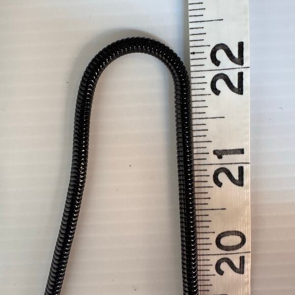 Vintage Handmade Mesh Metal Purse‎ Black Gold Whimsigoth Glam Coquette Girl - Picture 14 of 14